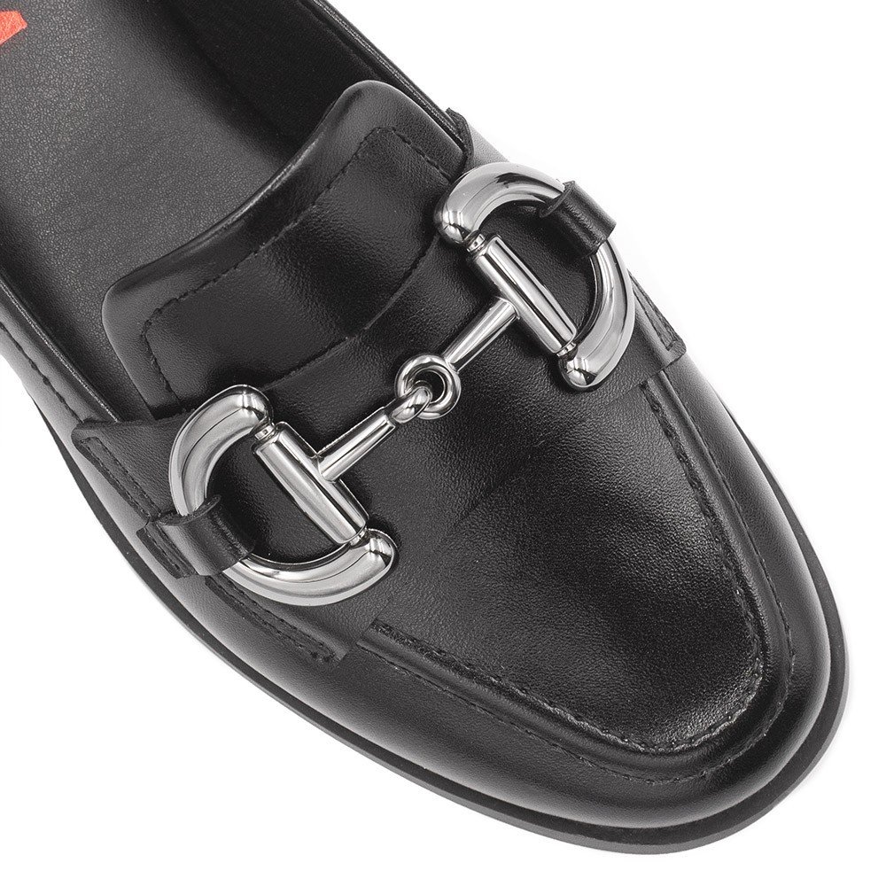 Mocassim Zatta Fivela Morgana Preto Preto 3