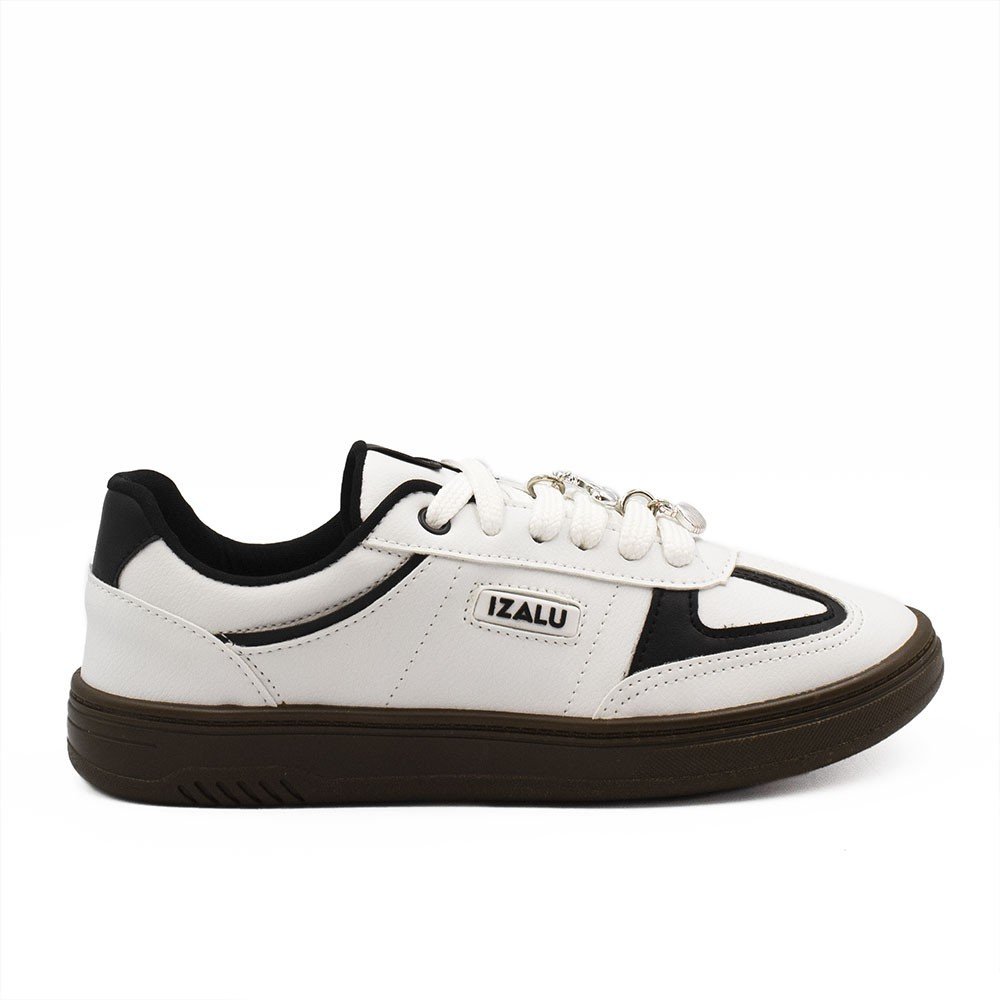 Tênis Zatta Casual Pingente Antonela Branco