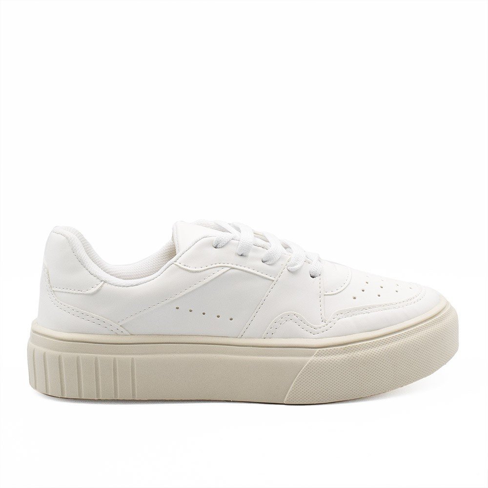 Tênis Casual Zatta Flatform  Kimberly Off White