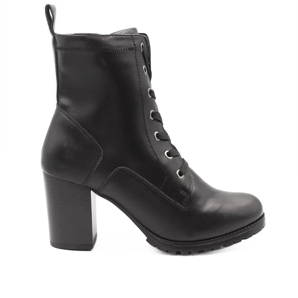 Bota Zatta Coturno Salto Bloco Eunice Preta
