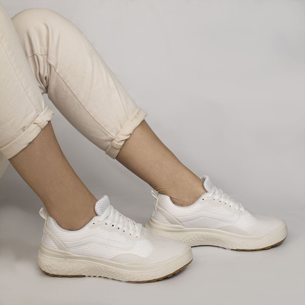 Tênis Zatta Knite Cadarço Arminda Off White Branco 2