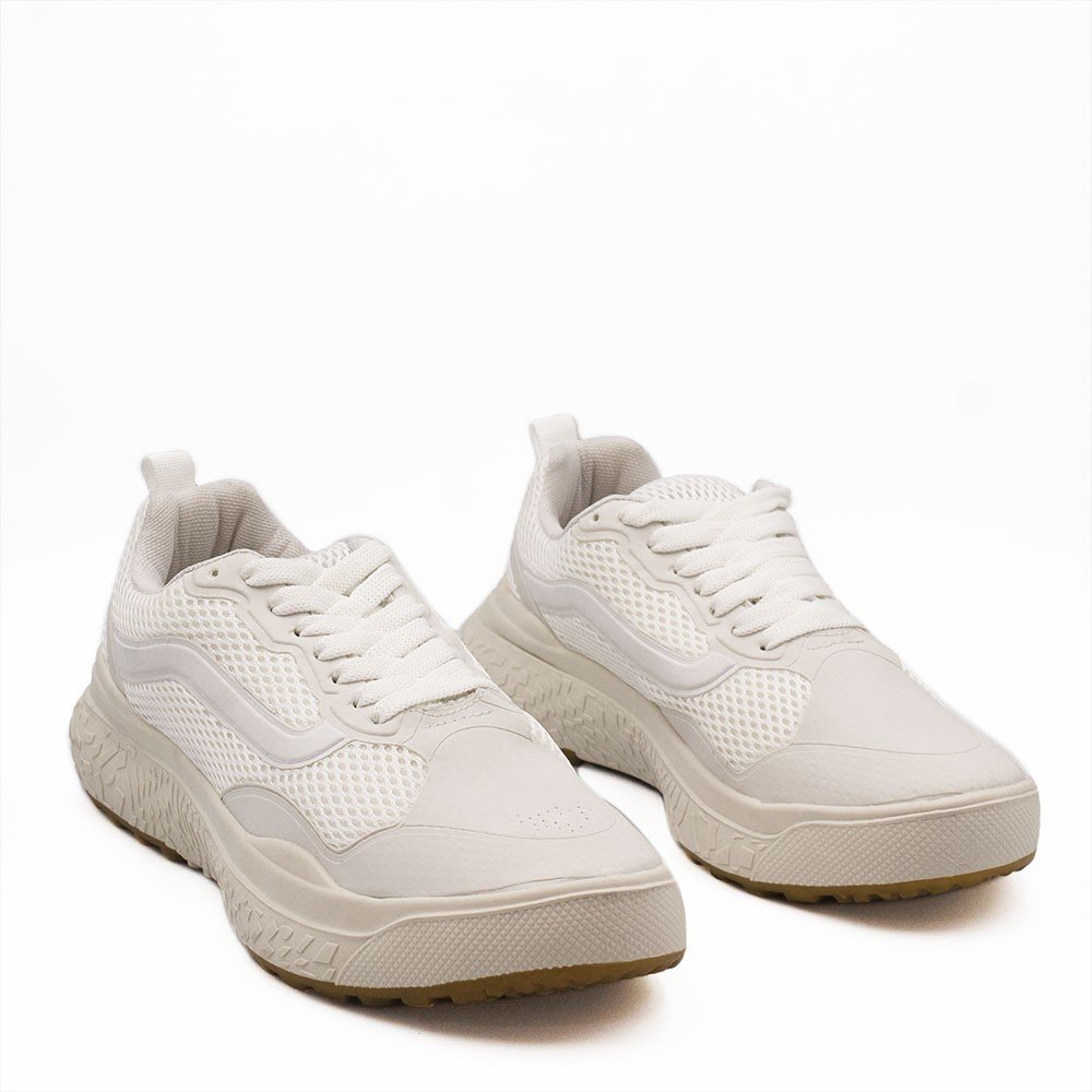 Tênis Zatta Knite Cadarço Arminda Off White Branco 3