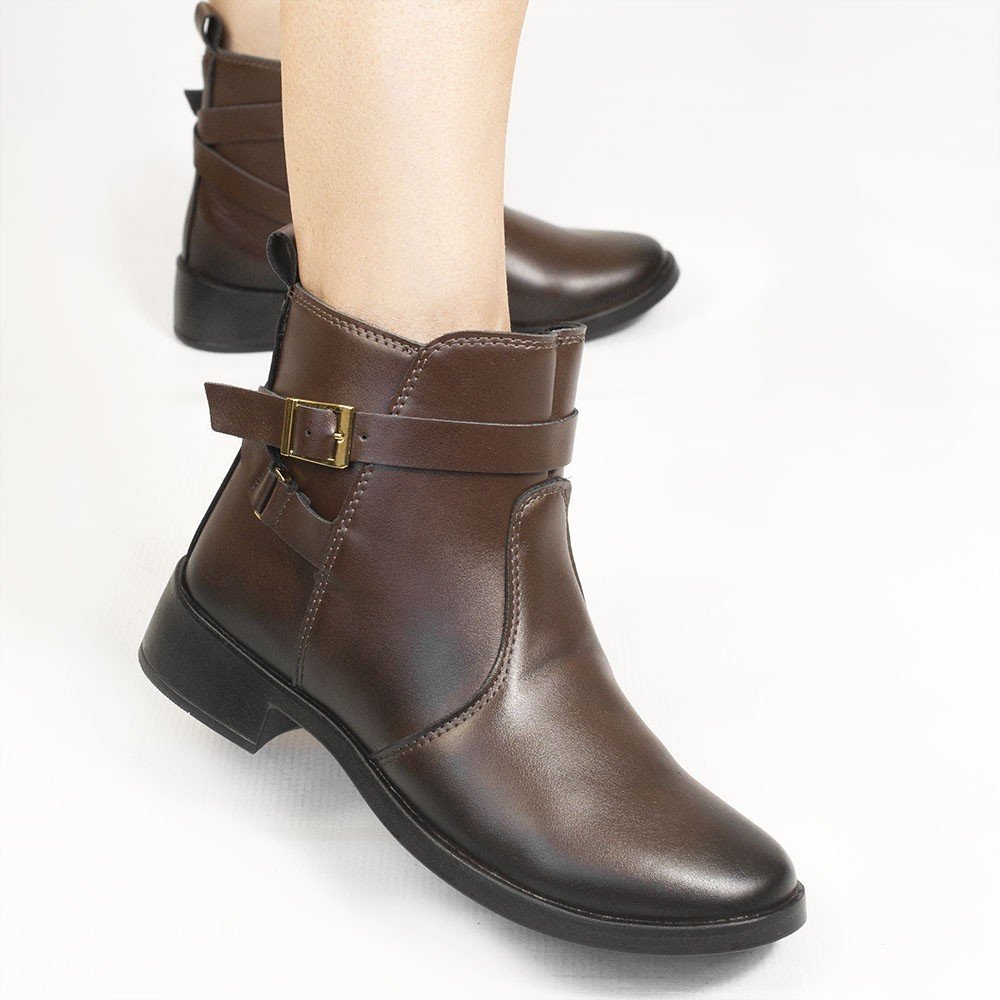 Bota Zatta Montaria Matelassê Marilda Marrom Marrom 3