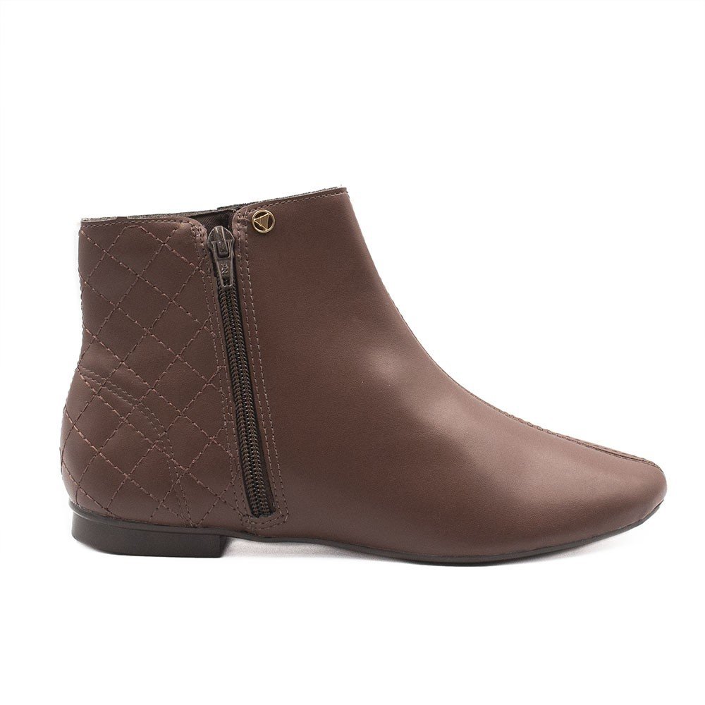 Bota Zatta Flat Matelassê Maitê Marrom Marrom 1