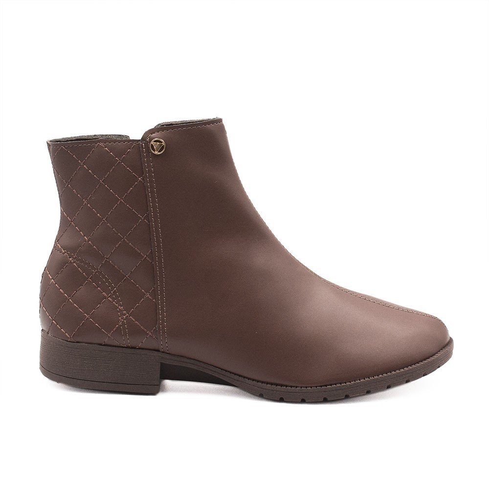 Bota Zatta  Detalhe Matelasse Magali Marrom