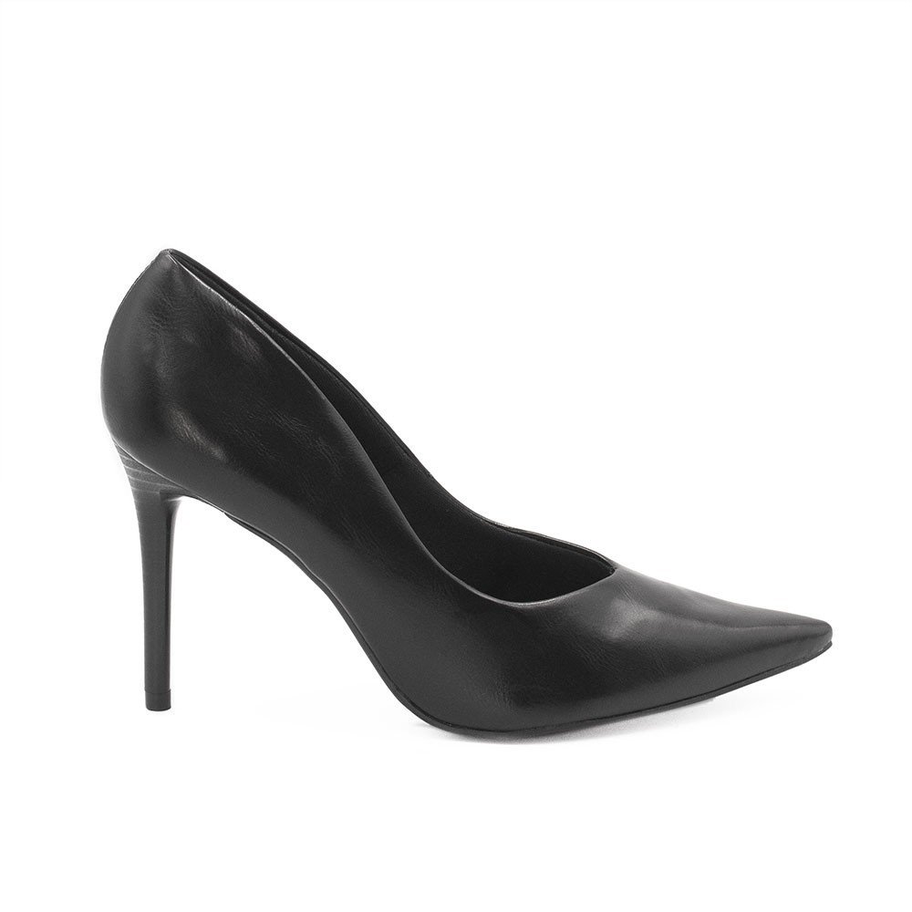 Scarpin Zatta Bico Fino Salto Alto  Anita Preto