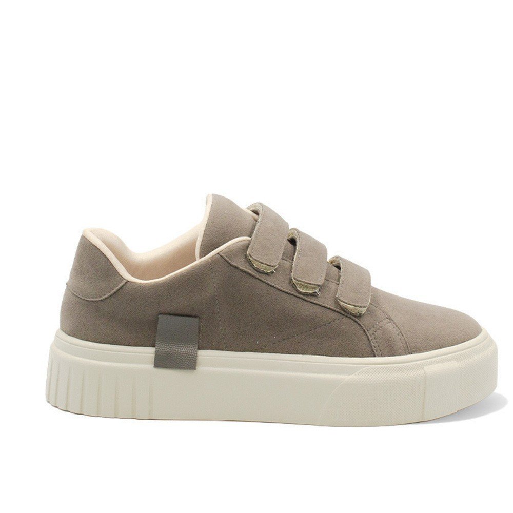 Tênis Zatta Feminino Flatform Mary Cinza Cinza 1