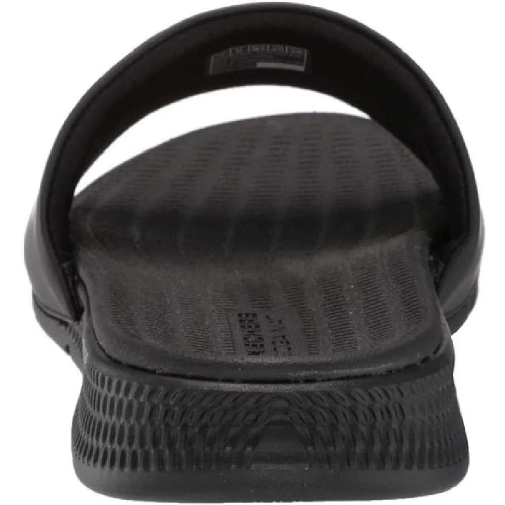 CHINELO SKECHERS SLIDE GO CONSISTENT MASCULINO 229030 Preto 4