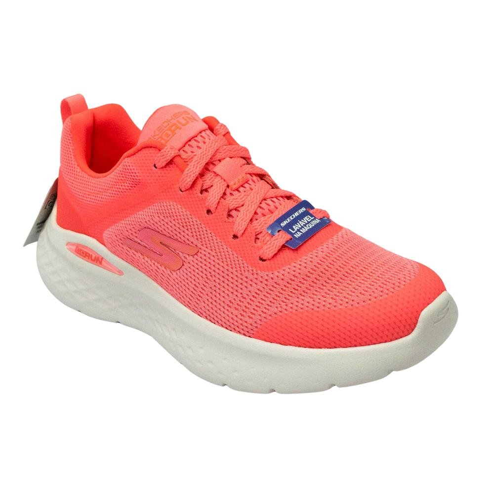 TÊNIS FEMININO SKECHERS GO RUN LITE Coral 3