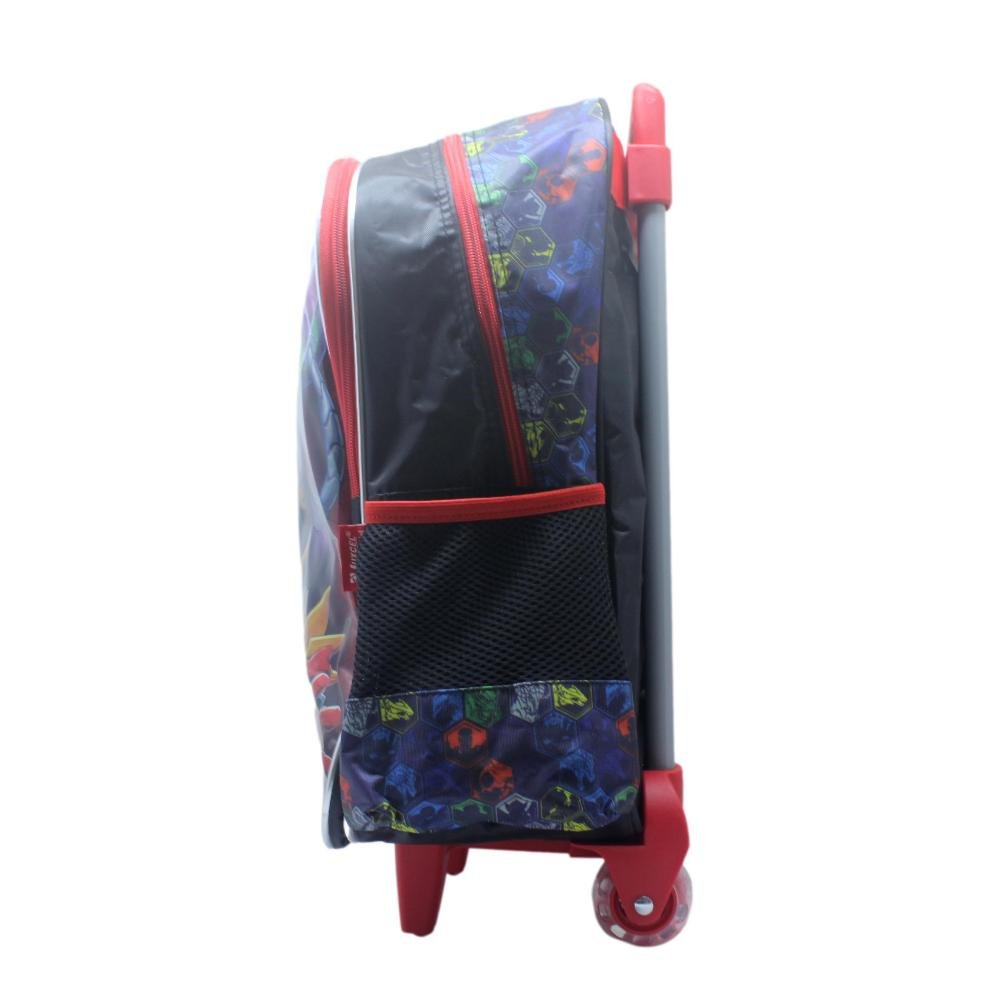 MOCHILA INFANTIL LUXCEL AVENGERS C/RODAS Vermelho 2