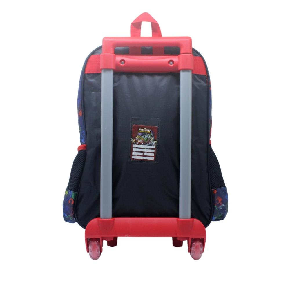 MOCHILA INFANTIL LUXCEL AVENGERS C/RODAS Vermelho 3