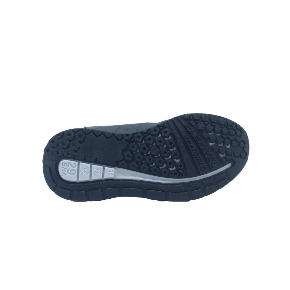 TÊNIS INFANTIL MENINO KIDY K360 STYLE 097-0205 Preto 4