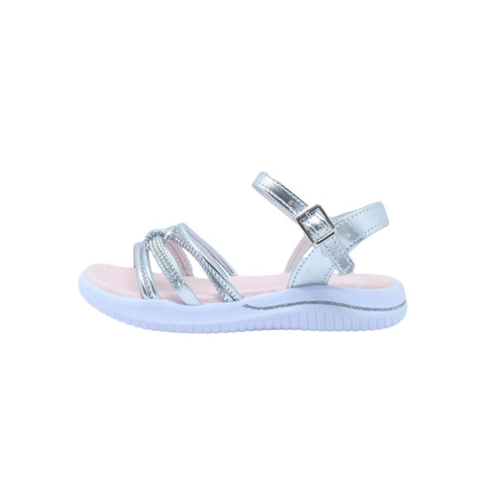 SANDÁLIA INFANTIL MENINAS KIDY FLY Prata 2