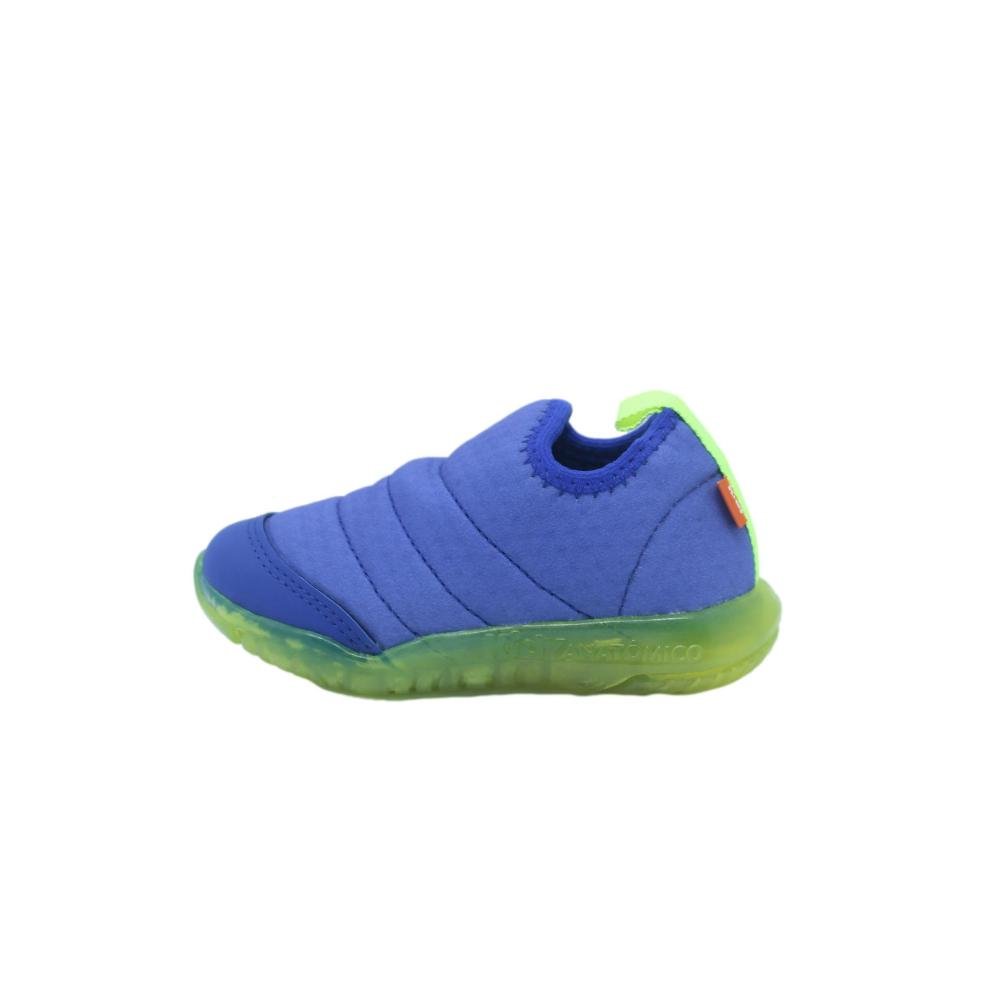 TÊNIS INFANTIL MENINOS KIDY FLEX C/LED Azul 2