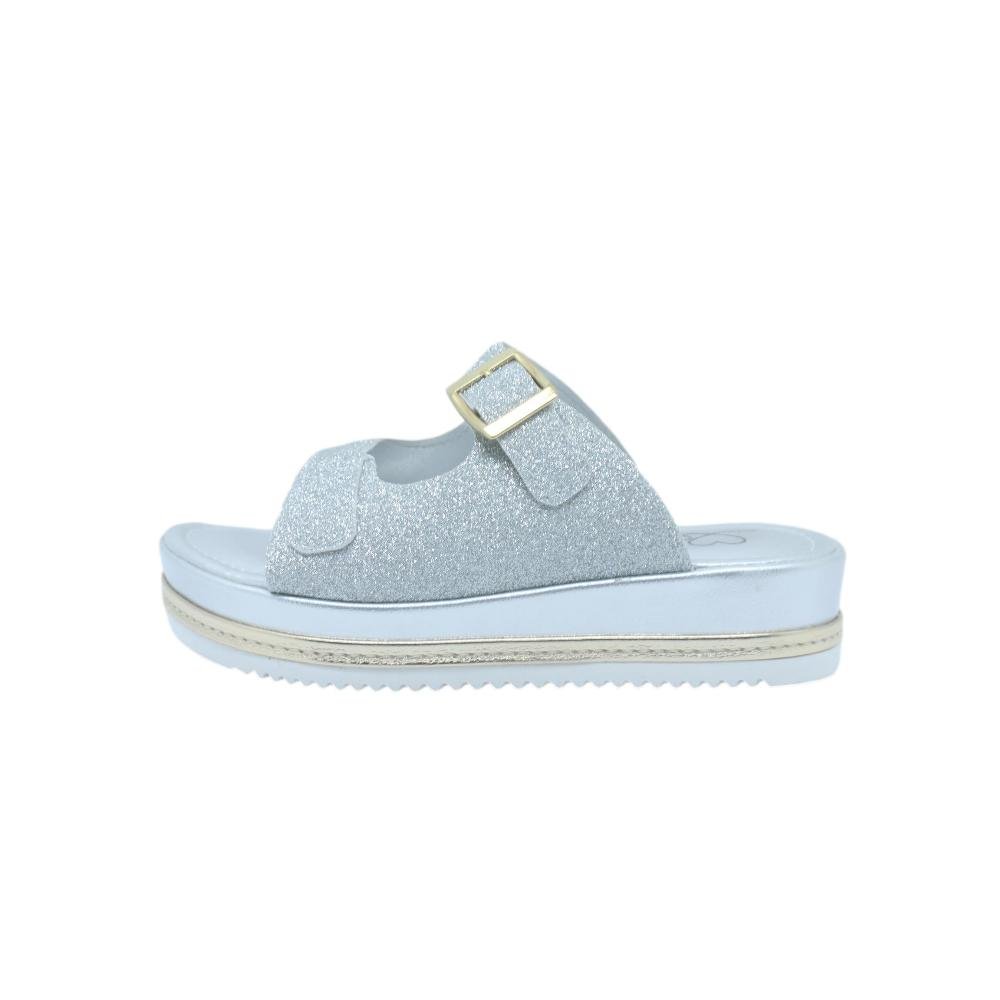 TAMANCO INFANTIL MENINAS KIDY GLAM Prata 2