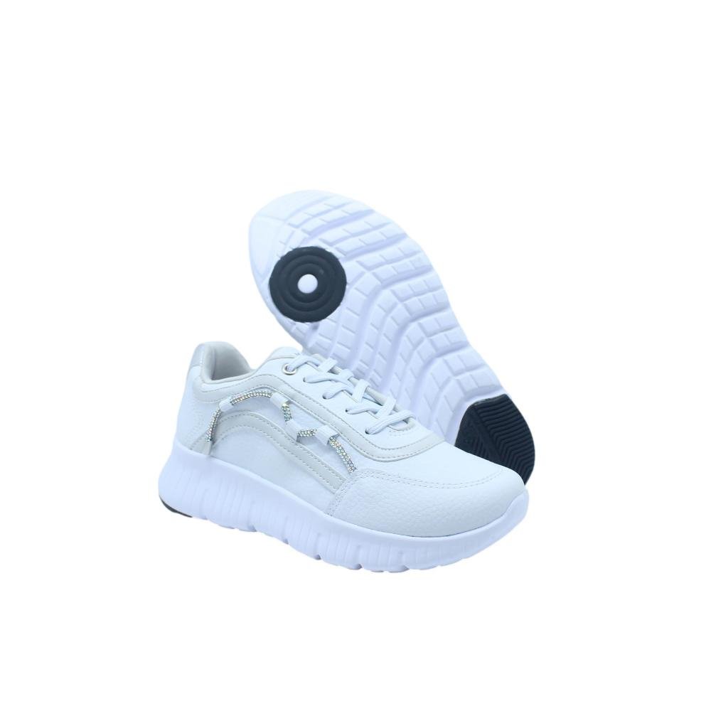 TÊNIS FEMININO RAMARIM C/STRASS Branco 6