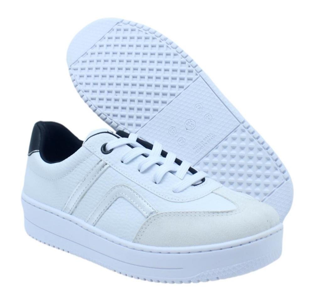 TÊNIS FEMININO RAMARIM FLATFORM Branco 3