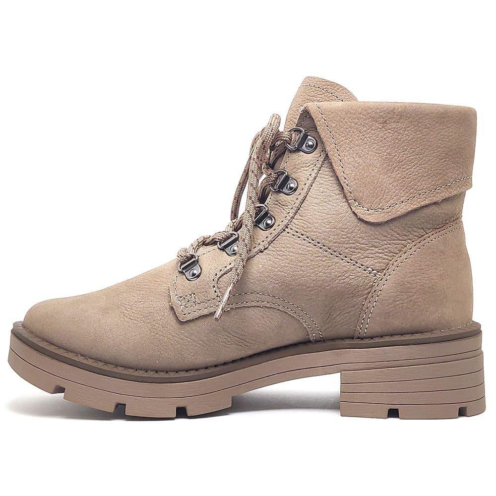 BOTA DAKOTA FEMININA CANO CURTO COTURNO DA131 Bege 4