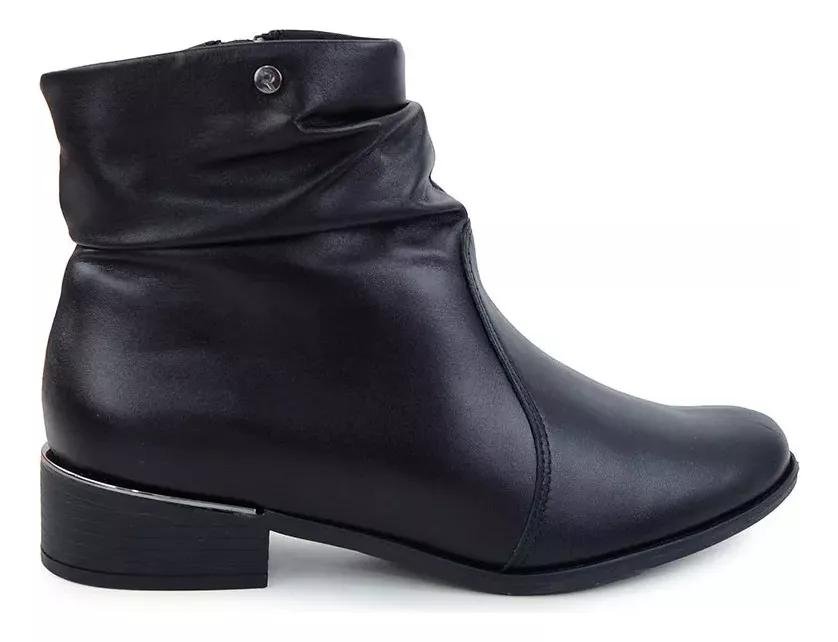 BOTA RAMARIM CANO CURTO SLOUCH FEMININO 2453103 Preto 5