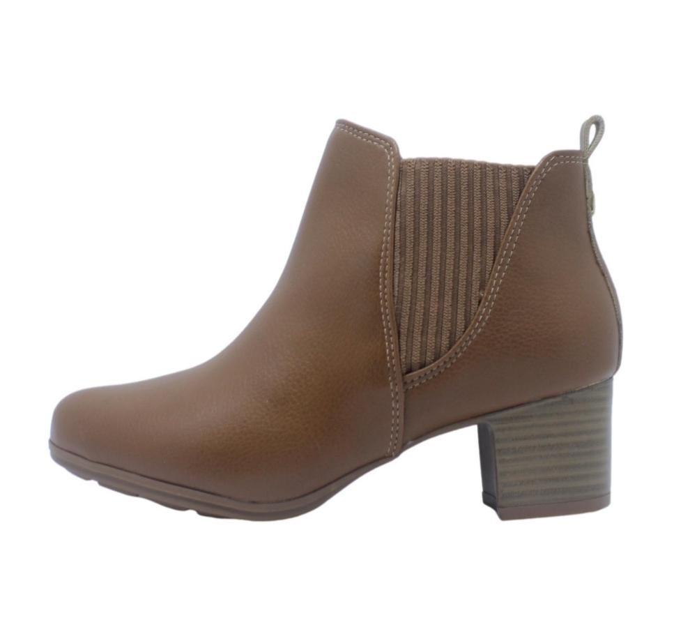BOTA MODARE CANO CURTO FEMININO 7072.108 Marrom 2