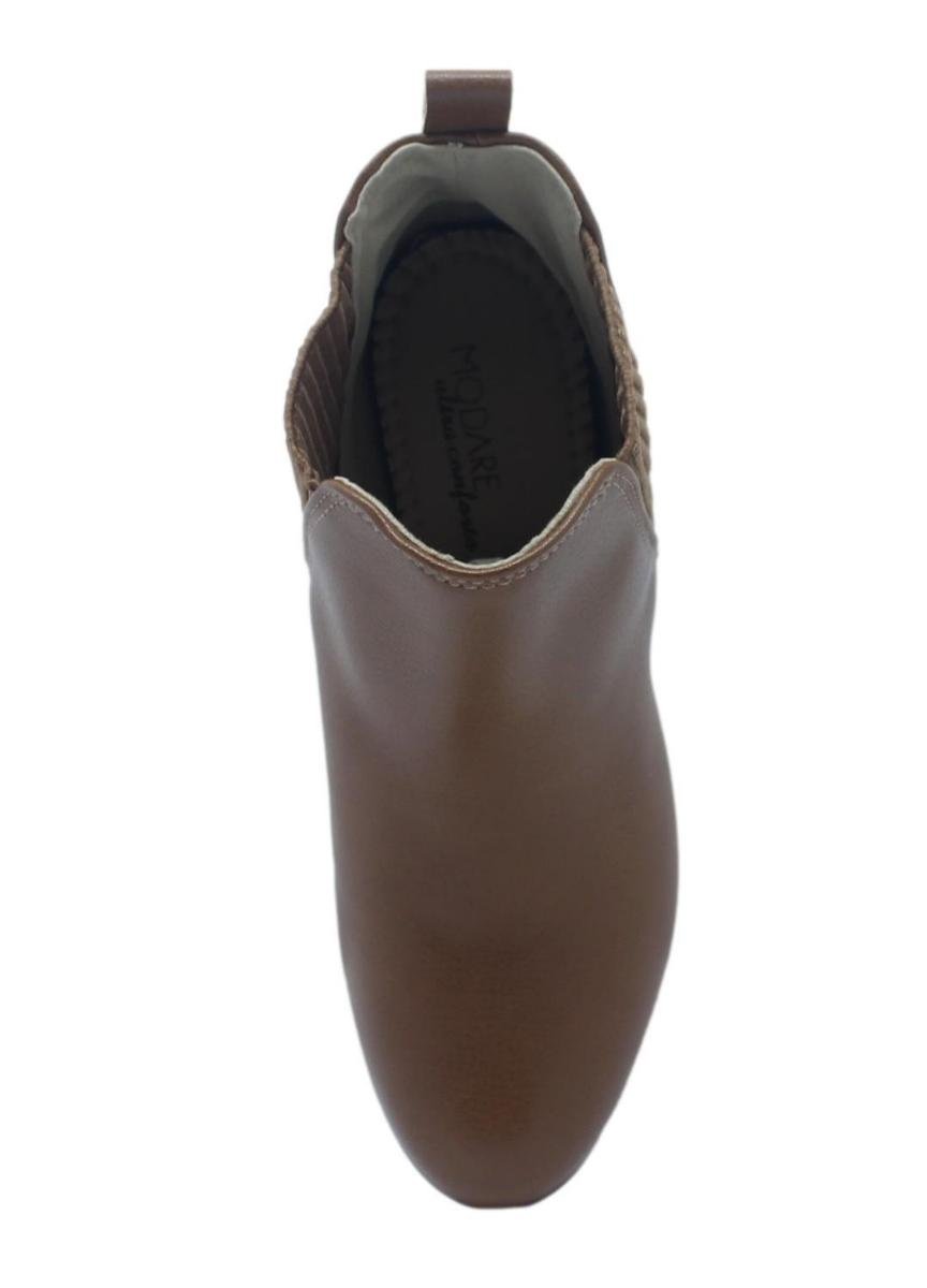 BOTA MODARE CANO CURTO FEMININO 7072.108 Marrom 3