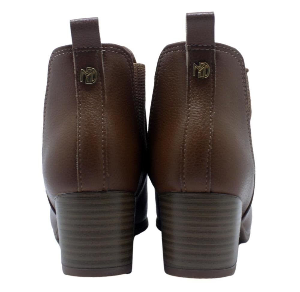BOTA MODARE CANO CURTO FEMININO 7072.108 Marrom 5