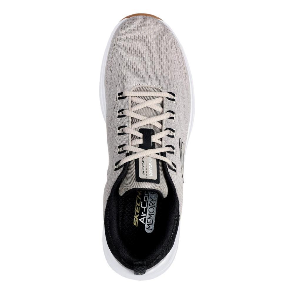 TÊNIS MASCULINO SKECHERS VAPOR FOAM Bege 3