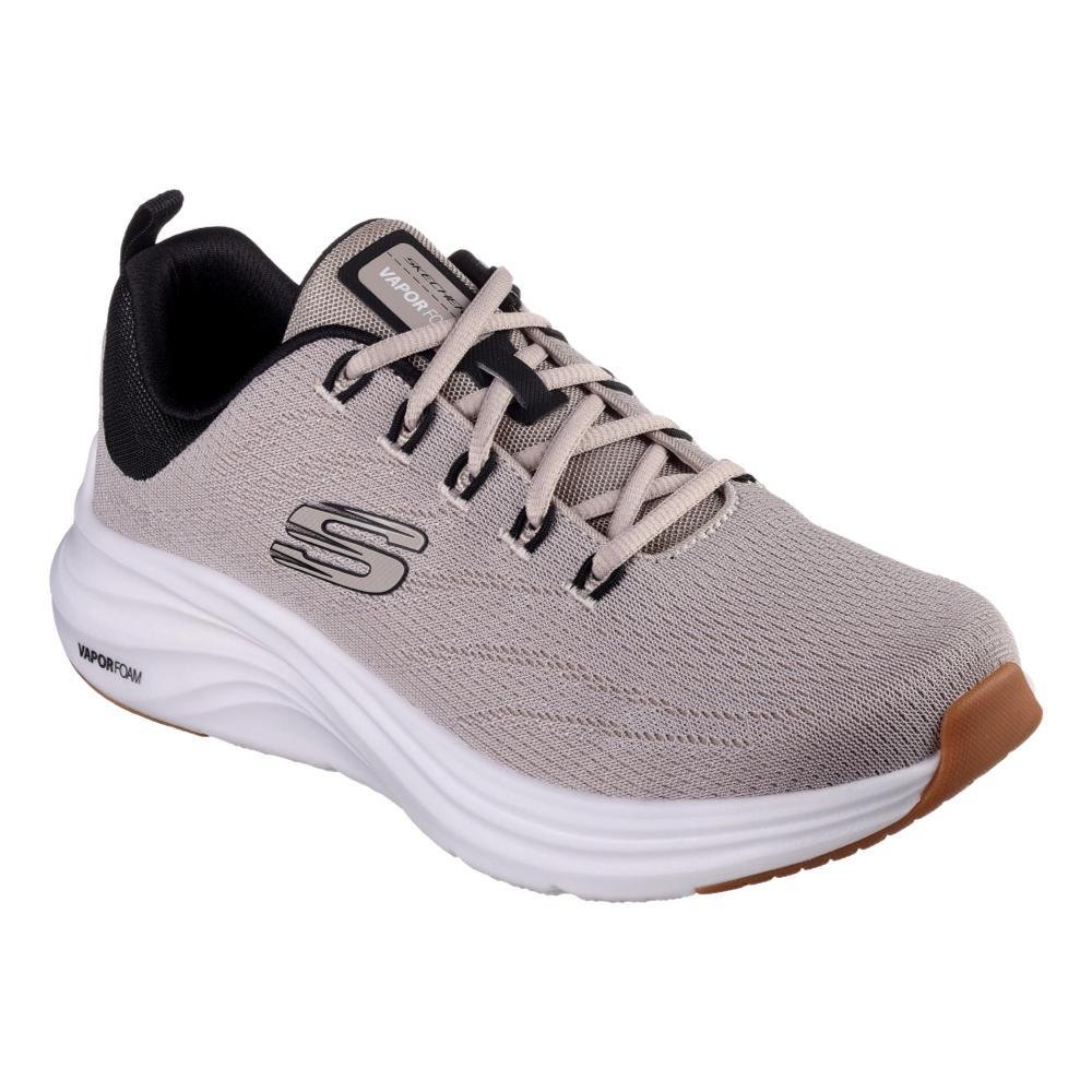 TÊNIS MASCULINO SKECHERS VAPOR FOAM Bege 4