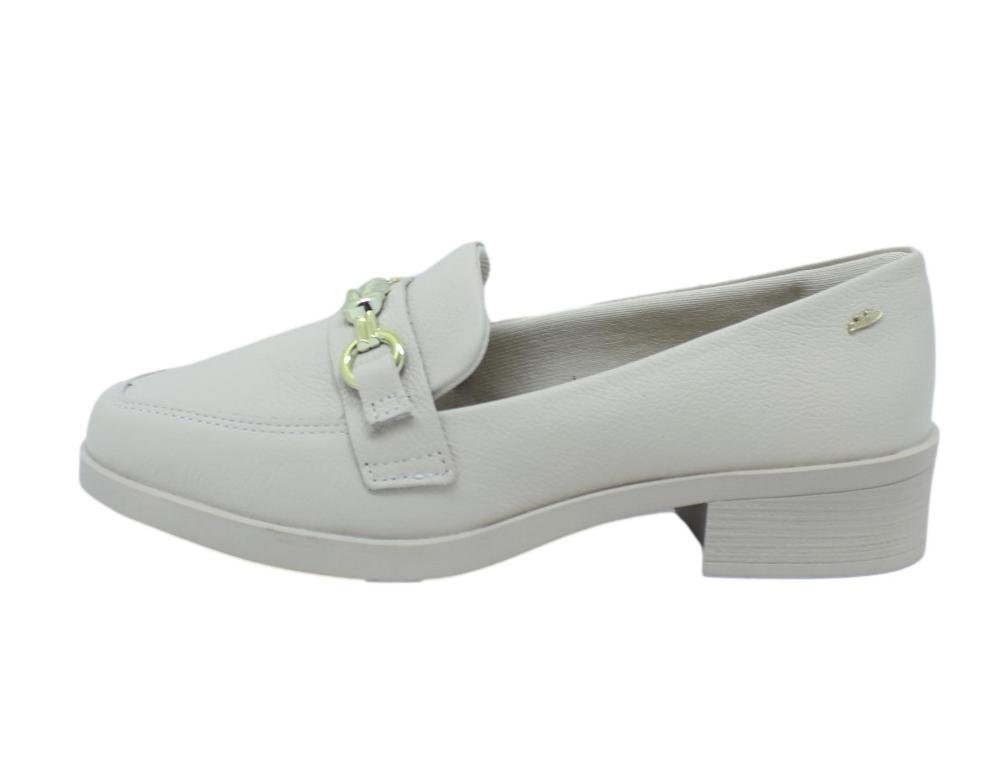 SAPATO DAKOTA FEMININO LOAFER  G9442 Branco 2