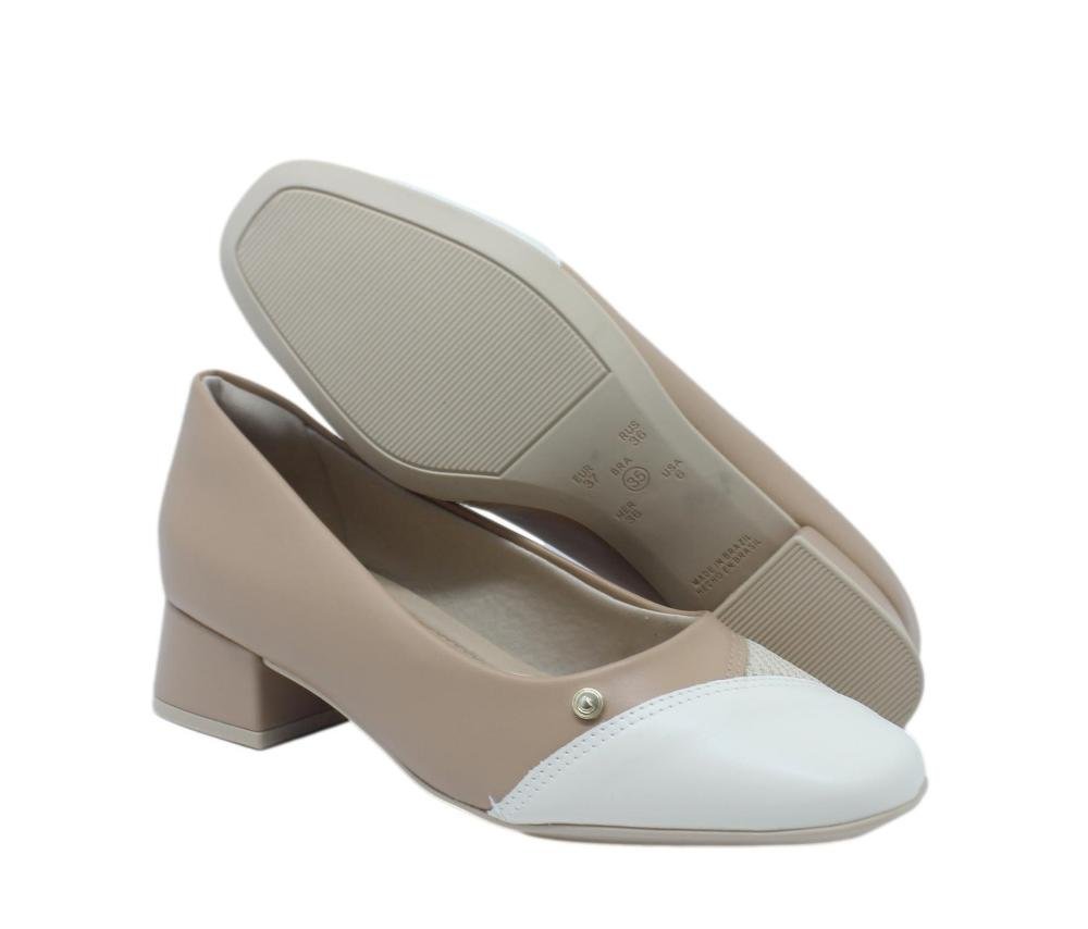 SAPATO COMFORTFLEX FEMININO 2495302 Bege 4