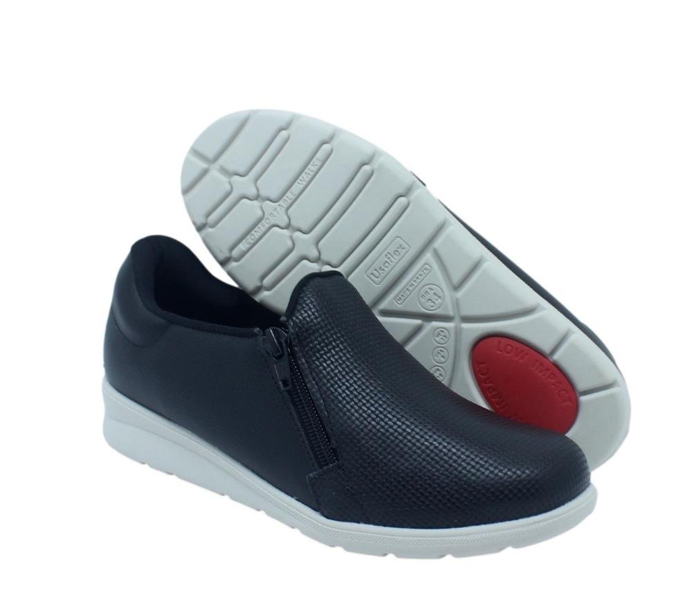 TÊNIS USAFLEX SLIP ON FEMININO MM1801 Preto 4