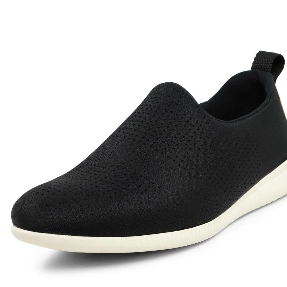 TÊNIS USAFLEX SLIP ON FEMININO AF0607 Preto 4