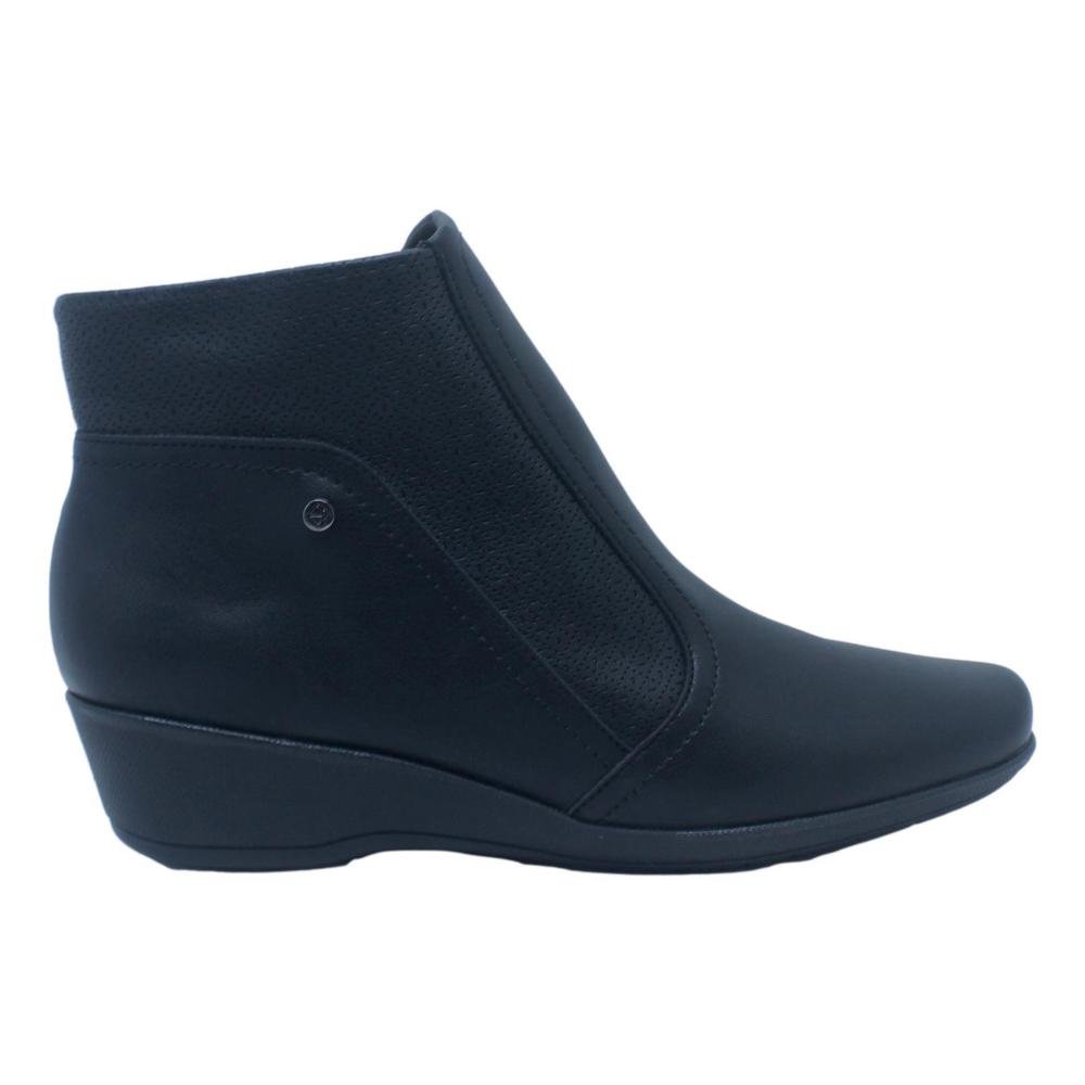 BOTA PICCADILLY BETH CANO CURTO FEMININA 143217 Preto 2