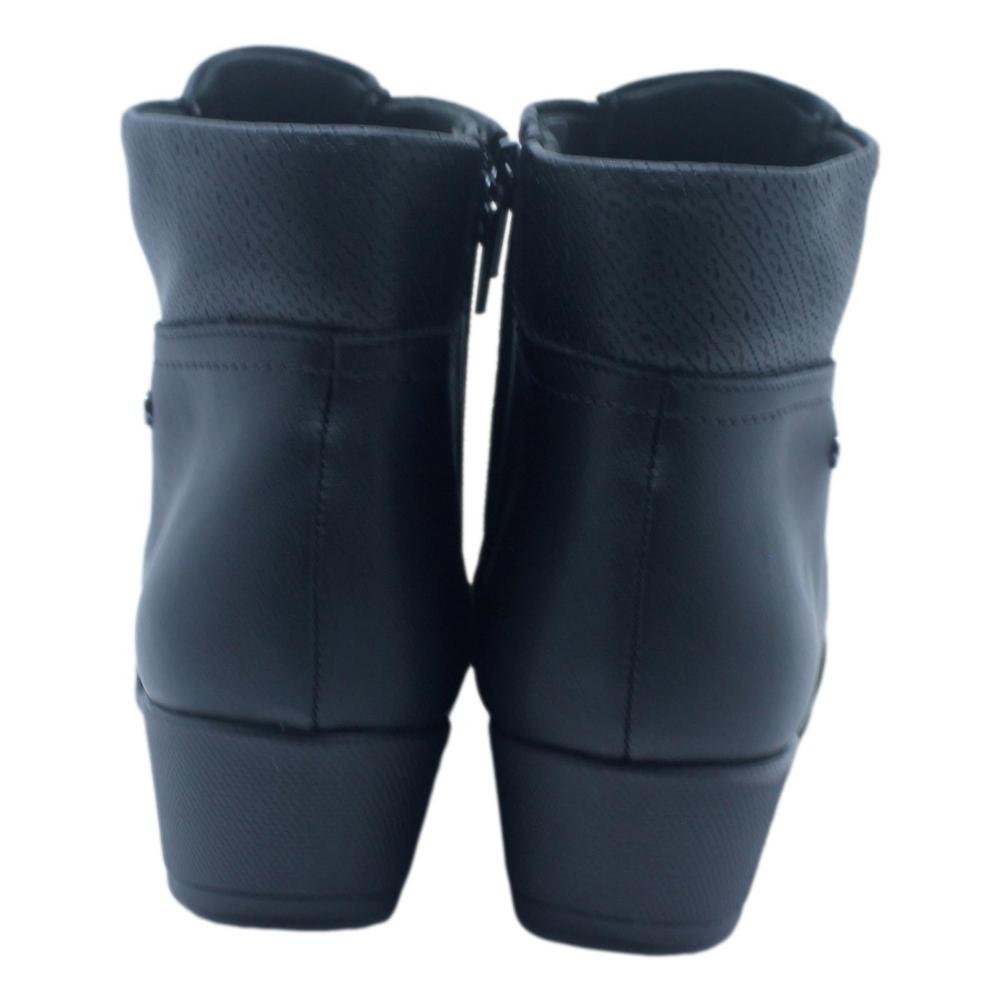 BOTA PICCADILLY BETH CANO CURTO FEMININA 143217 Preto 3