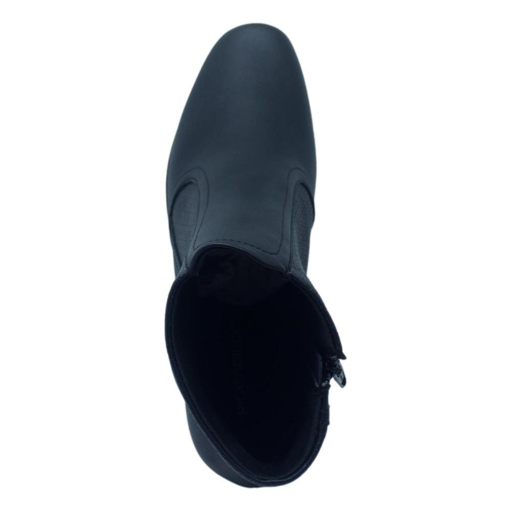 BOTA PICCADILLY BETH CANO CURTO FEMININA 143217 Preto 5