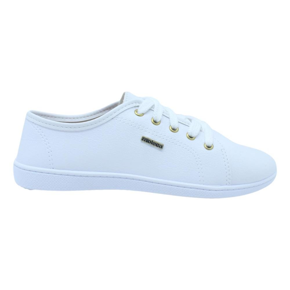 TÊNIS MOLECA FEMININO CASUAL 5605.449 Branco 2