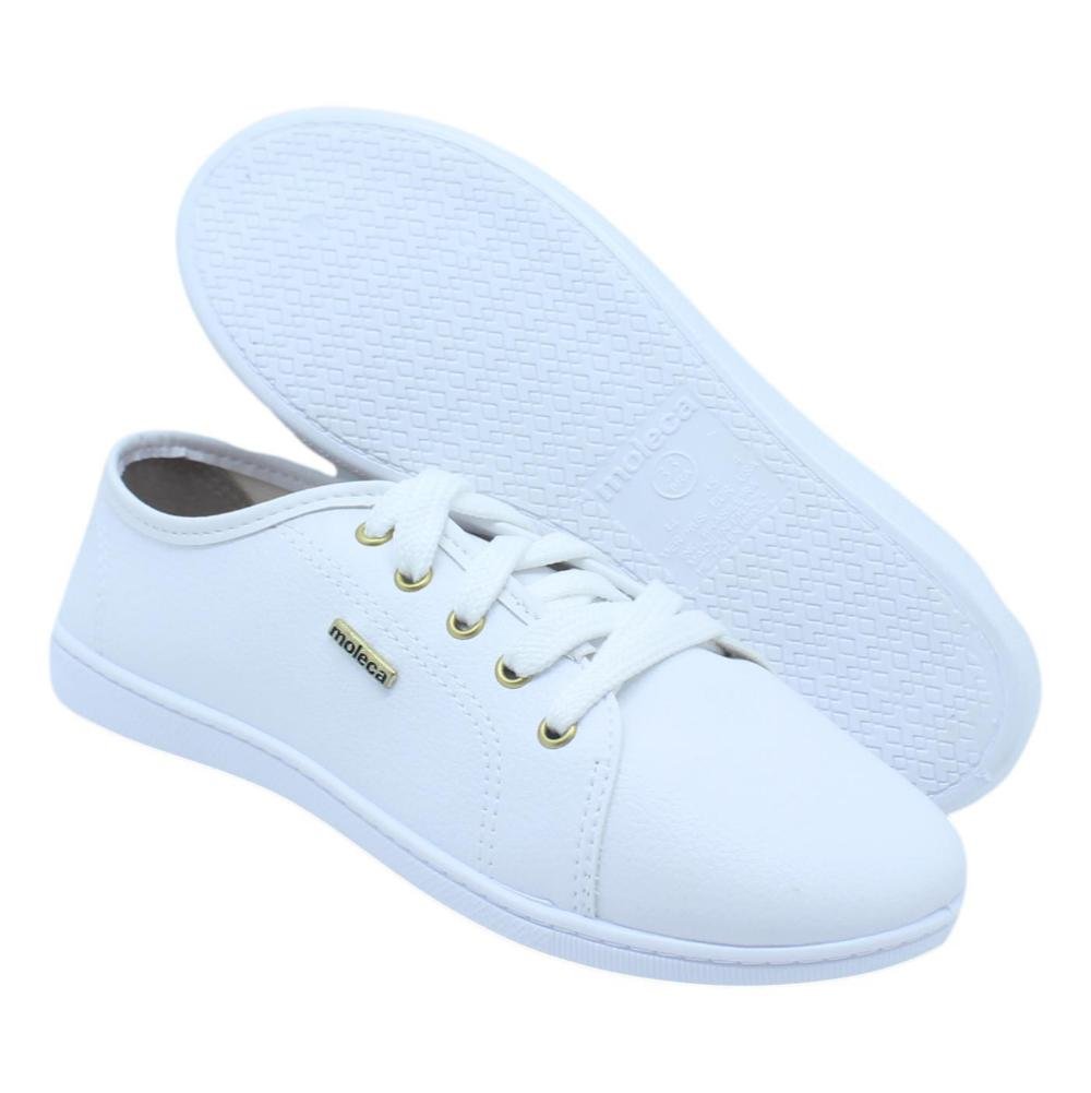 TÊNIS MOLECA FEMININO CASUAL 5605.449 Branco 4