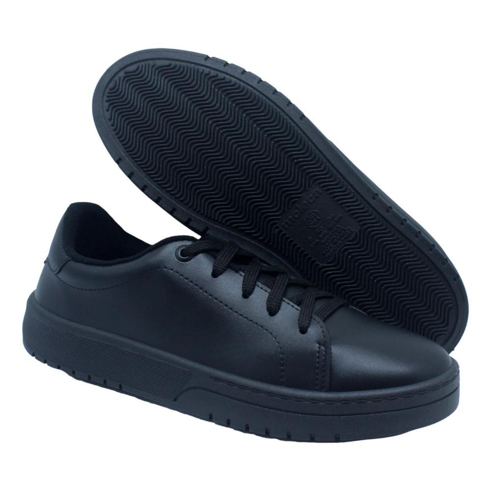 TÊNIS MOLECA FEMININO CASUAL CADARÇO 5791.100 Preto 4