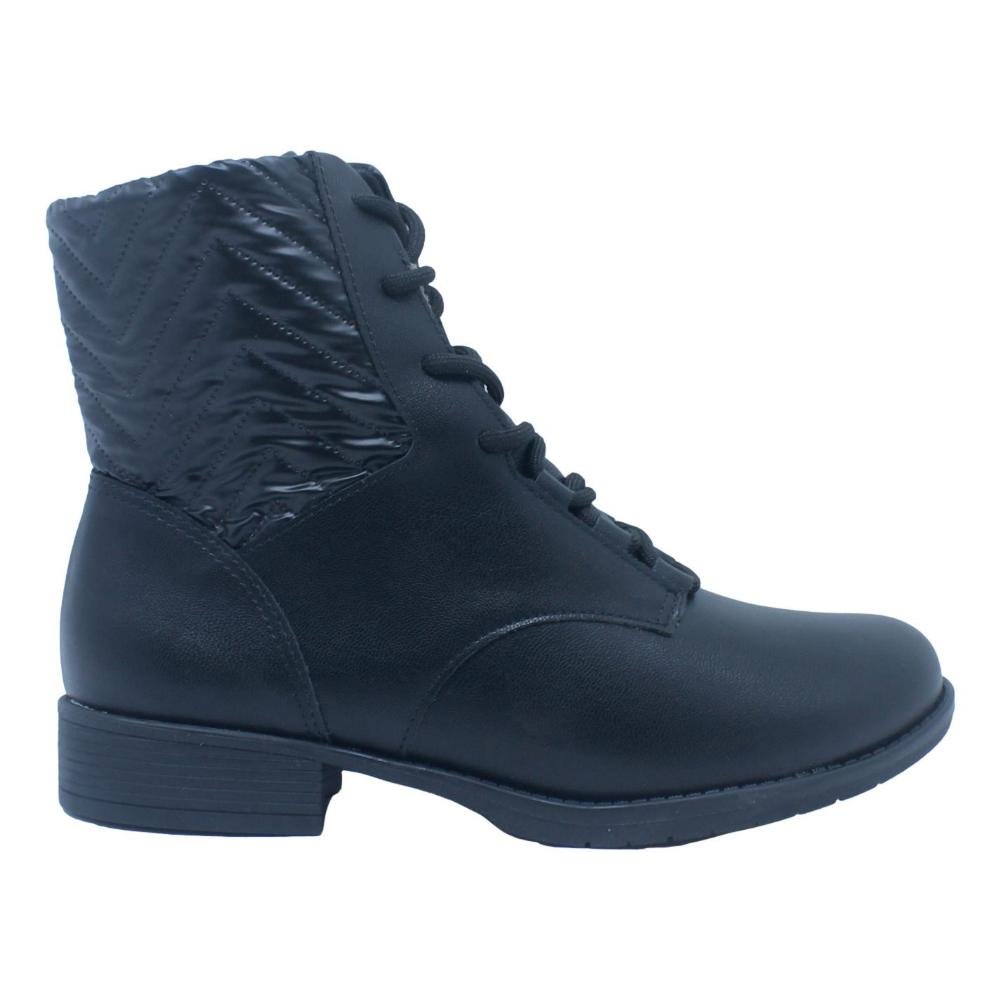 BOTA PICCADILLY COTURNO LECI SALTO BAIXO 653004 Preto 2