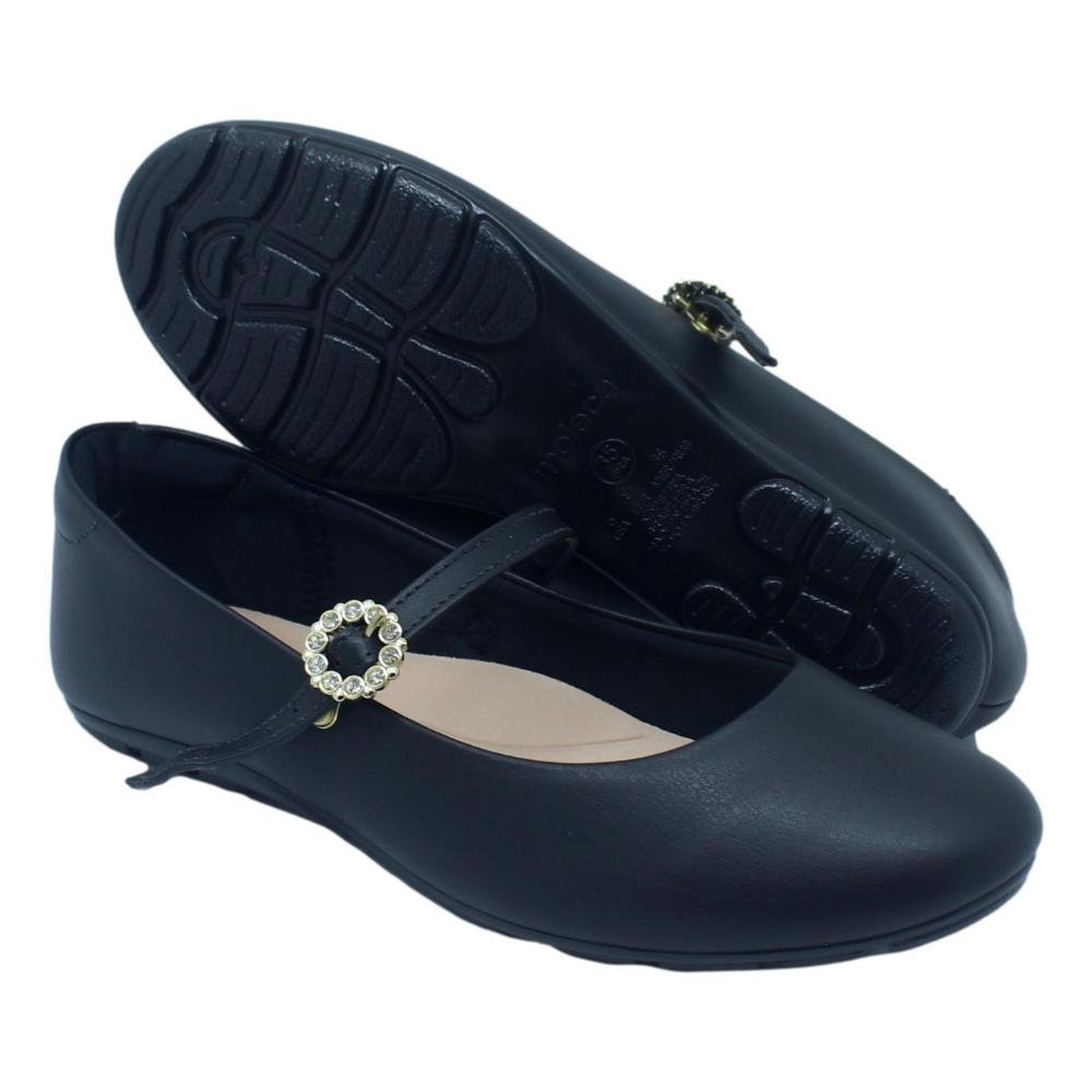 SAPATILHA MOLECA FEMININA BONECA 5800.104 Preto 4