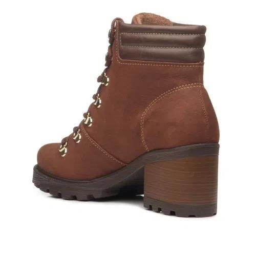 BOTA FEMININA PEGADA 281321 Marrom 2