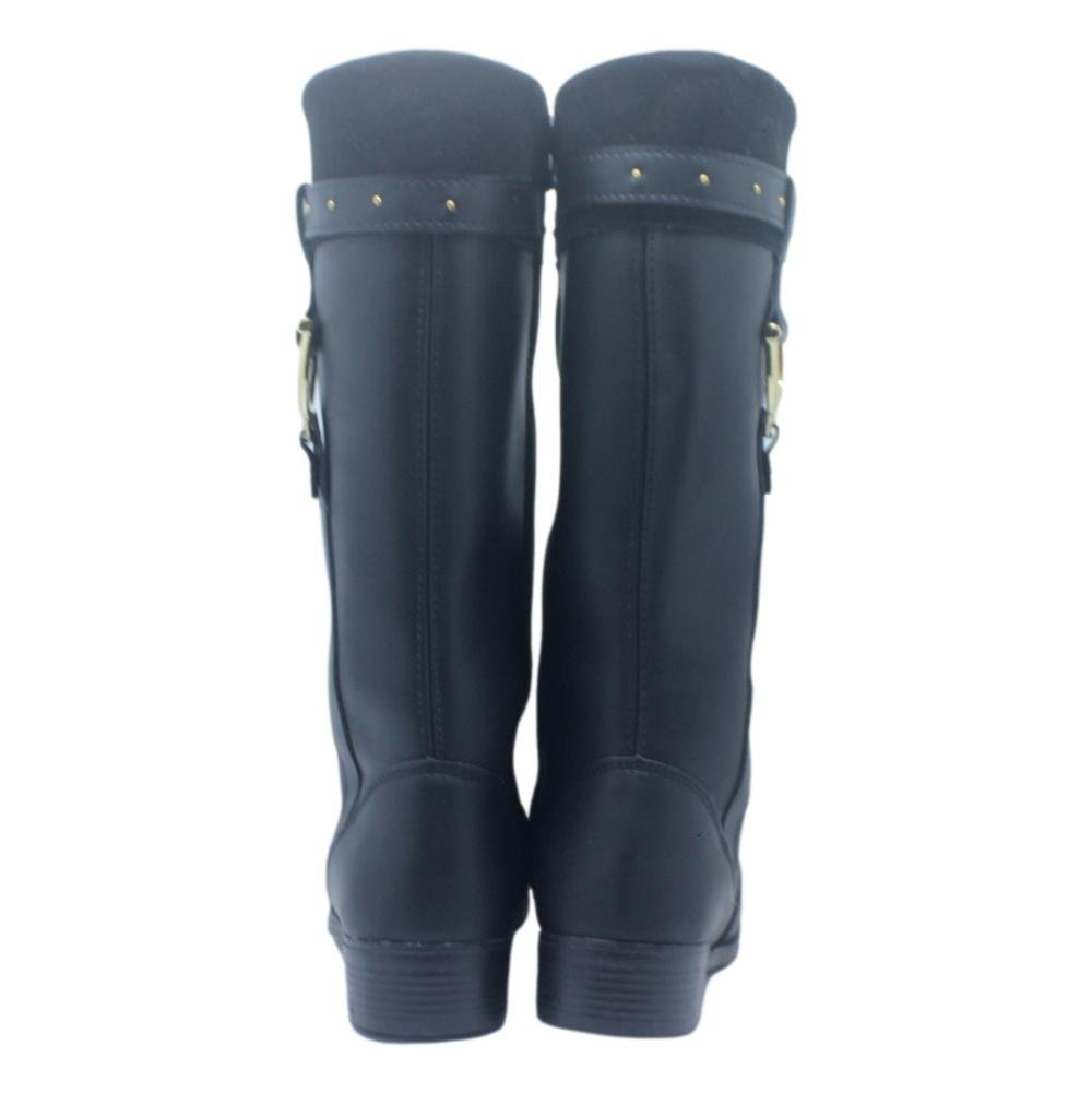 Bota Infantil Meninas Kidy Montaria Cano Médio Preto 3