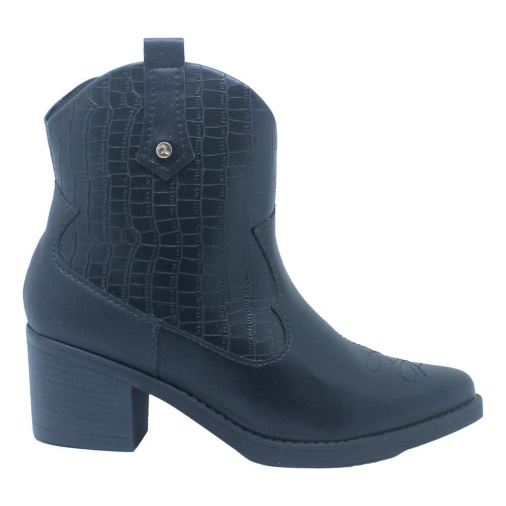BOTA RAMARIM WESTERN FEMININA 2351101 Preto 2
