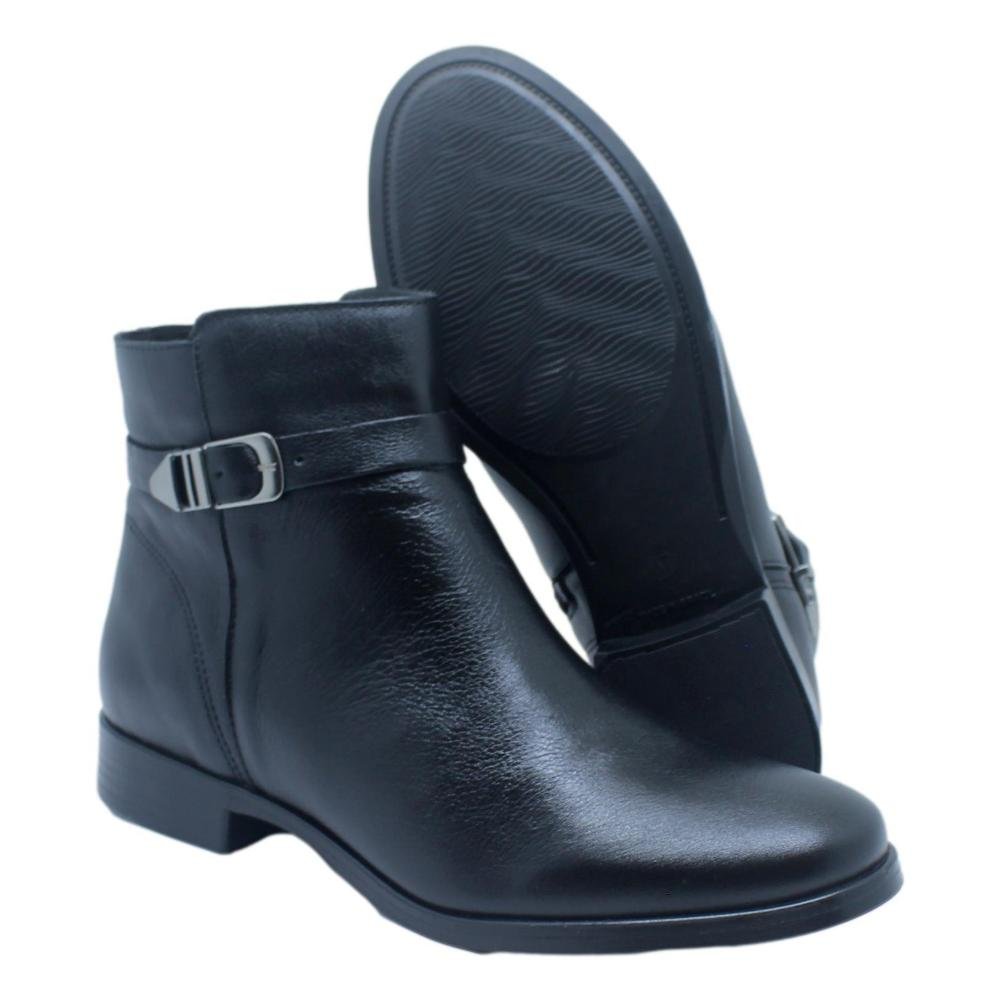 BOTA FEMININA CANO CURTO NEWBORN Preto 3