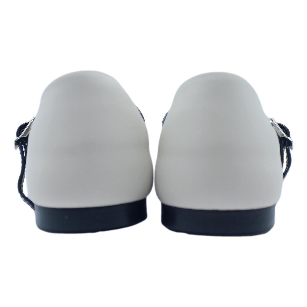 Sapatilha Infantil Meninas Pampili Ballet Cap Toe Branco 3