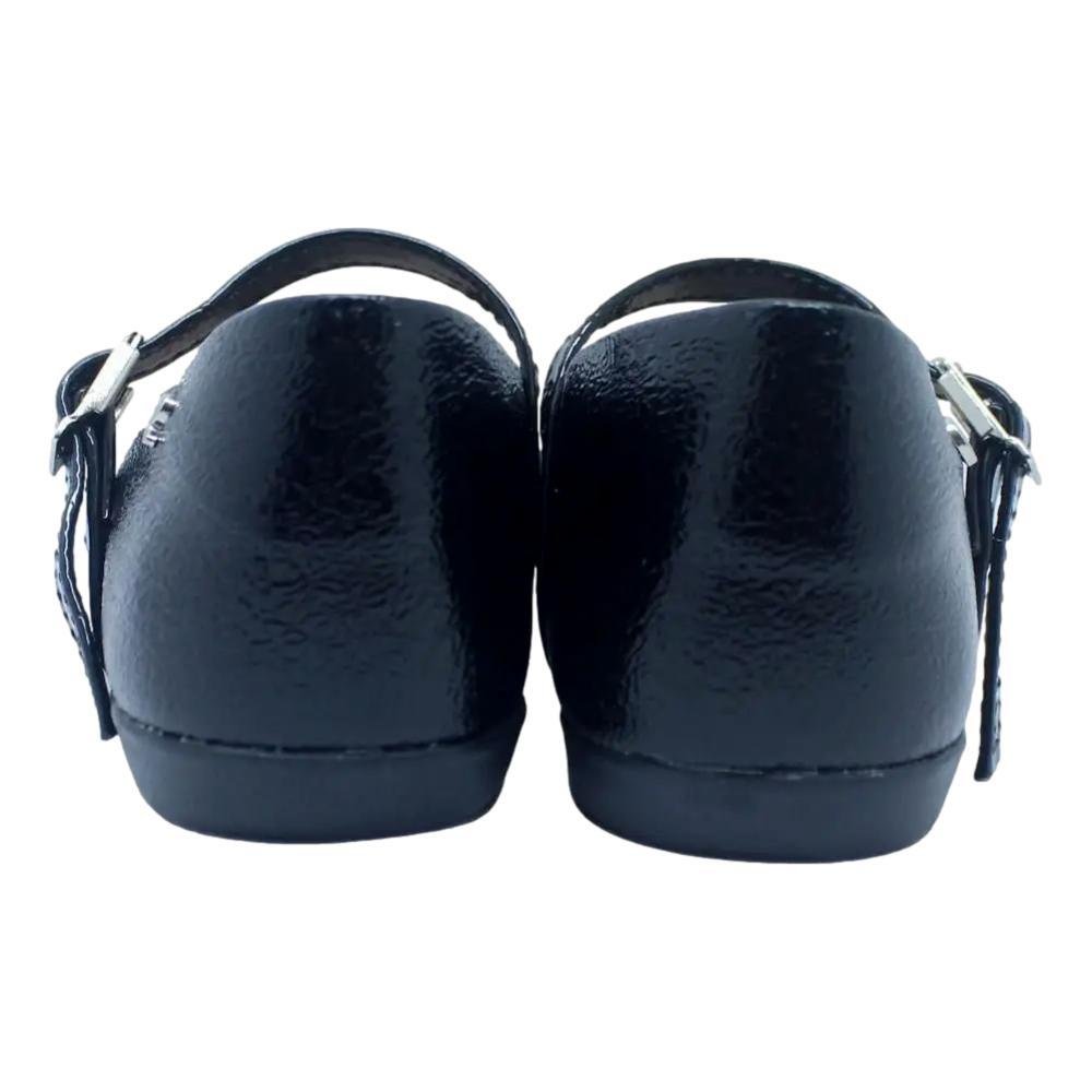 Sapatilha Infantil Meninas Pampili Bailarina Cap Toe Preto 3