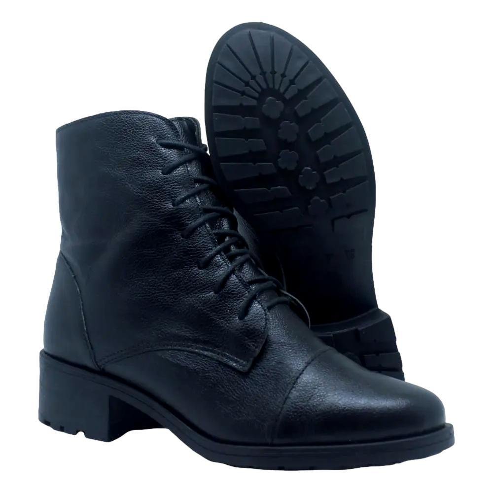 BOTA COTURNO ELOISA CARRE FEMININA 2972 Preto 6