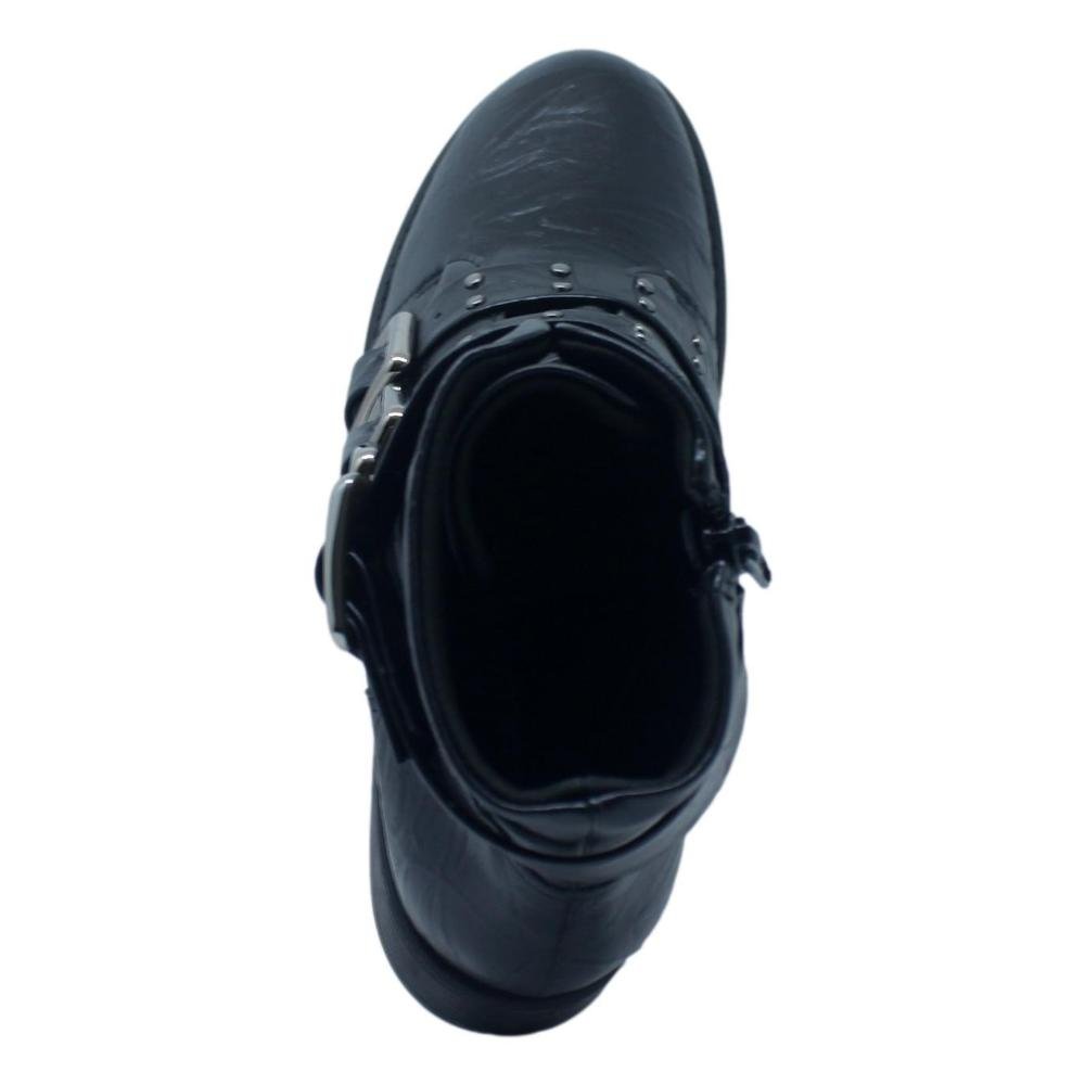 BOTA PICCADILLY LECI CANO CURTO SALTO BAIXO 653006 Preto 5