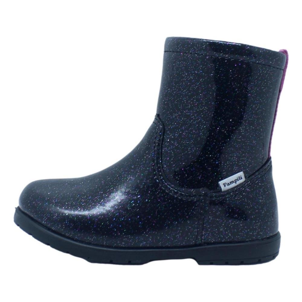 BOTA PAMPILI RUBI PRETA FURTACOR INFANTIL MENINA 141.077