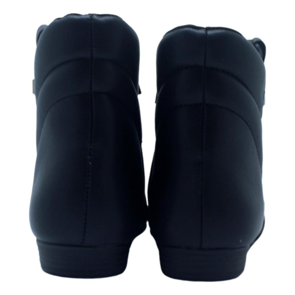 BOTA FEMININA CANO CURTO RAQUEL PICCADILLY Preto 3